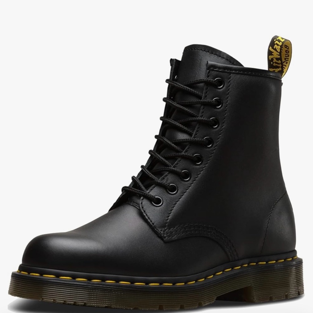 Dr. Martens Black Leather Boots